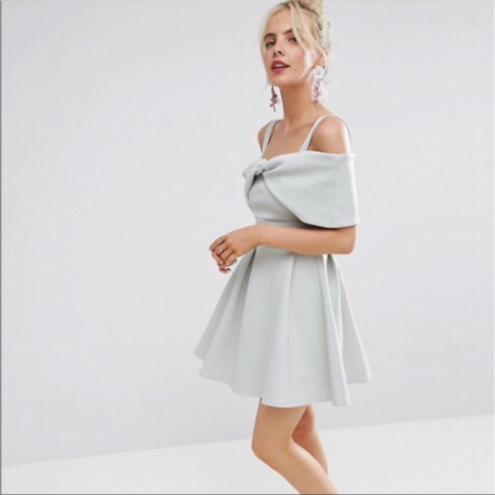 ASOS mini bow dress